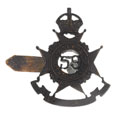 Cap badge, 59th Scinde Rifles (Frontier Force), 1903-1921