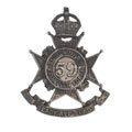 Cap badge, 59th Scinde Rifles (Frontier Force), 1903-1921