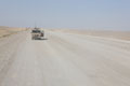 A Land Rover of 4th Battalion, Mercian Regiment (Cheshires, Worcesters and Foresters, and Staffords), Helmand Province, Afghanistan, 2009