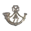 Cap badge, 77th Moplah Rifles, 1903-1904