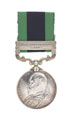 India General Service Medal 1908-35, with clasp, 'North West Frontier 1908', Private (later Corporal ) J T Dove, Royal Munster Fusiliers