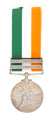 King's South Africa Medal 1901-02, with two clasps, 'South Africa 1901' and 'South Africa 1902', Corporal (later Captain) H T Brady, The Buffs (East Kent Regiment)