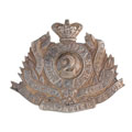 Binocular case badge, 2nd Regiment of Infantry Punjab Frontier Force, 1865-1881