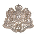 Binocular case badge, 56th Punjabi Rifles (Frontier Force), 1906-1922