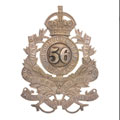 Pouch belt badge, 56th Punjabi Rifles (Frontier Force), 1903-1921