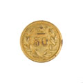 Button, 30th Regiment of Bengal Native Infantry, 1861-1901