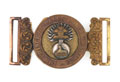 Waistbelt clasp, 2nd (Prince of Wales's Own) Bombay Native Infantry (Grenadiers), 1876-1902