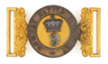 Waistbelt clasp, 9th Bombay Native Infantry, 1855-1885