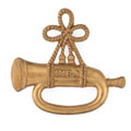 Cap badge, 9th Regiment of Bombay Infantry, 1885-1901