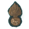 Cap badge, 1st Battalion, 4th Bombay Grenadiers, 1922-1950