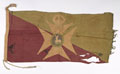 Handmade flag, 1/5th Battalion Sherwood Foresters (Nottinghamshire and Derbyshire Regiment), Burma, 1944 (c)