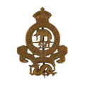 Pugri badge, 2nd Madras Infantry, 1885-1903