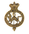 Pugri badge, 6th Regiment of Madras Infantry, pre-1901