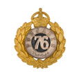 Cap badge, officer, 76th Punjabis, 1903-1922