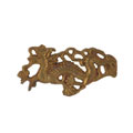 Collar badge, 66th Punjabis, 1903-1922