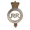 Helmet badge, 4th Regiment (1st Battalion Rifle Corps) Bombay Infantry, 1889-1901