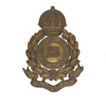 Pouch belt plate, 13th Regiment of Bengal Native Infantry, 1882 (c)