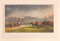 'Hyde Park, The Princess passing the Lines of Volunteers, March 7 1863'