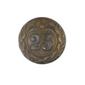 Button, 23rd Madras Native Infantry or Wallajahbad Light Infantry, 1855-1877