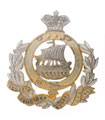 Helmet plate, officer, 9th Madras Infantry, pre-1901