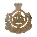 Cap badge, 9th Madras Infantry, pre 1901