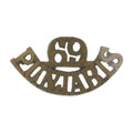 Shoulder title, 69th Punjabis, 1903-1922
