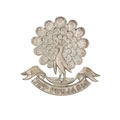 Cap badge, officer, 72nd Punjabis, 1903-1922
