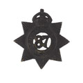 Cap badge, officer, 87th Punjabis, 1903-1922