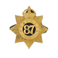 Cap badge, officer, 87th Punjabis, 1903-1922