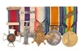 Medal group awarded to Major Louis Campbell Byrne, 2nd Battalion Royal Dublin Fusiliers, 1918