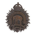 Cap badge, officer, 1st Punjab Regiment, 1922-1947