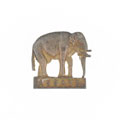 Collar badge, officer, 1st Punjab Regiment, 1945-1947
