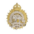 Cap badge, officer, 1st Punjab Regiment, 1922-1947