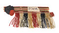 Lace and fringe sample, drummer, 3rd (The East Kent) Regiment of Foot (The Buffs), sealed pattern, 1860
