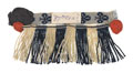 Lace and fringe sample, drummer, 87th (Royal Irish Fusiliers) Regiment of Foot, sealed pattern, 1860