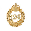 Pouch badge, 124th Duchess of Connaught's Own Baluchistan Infantry, 1903-1922