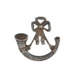 Cap badge, 20th (The Duke of Cambridge's Own) Punjab Infantry, 1903-1922