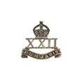 Cap badge, 22nd Punjabis, 1903-1922