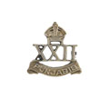 Cap badge, 22nd Punjabis, 1903-1922