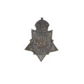 Collar badge, 24th Punjabis, 1920 (c)