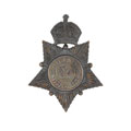Cap badge, 24th Punjabis, 1903-1922