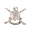 Cap badge, officer, 40th Pathans, 1903-1922