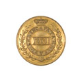 Button, 22nd Regiment of Madras Native Infantry, 1826-1855