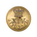 Button, 14th Regiment of Madras Infantry, pre-1901