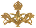 Cap badge, officer, 34th Prince Albert Victor's Own Poona Horse, 1901-1922