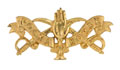 Shoulder title, officer, 4th (Prince Albert Victor's Own) Bombay Cavalry (Poona Horse), 1890-1922