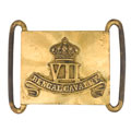 Waistbelt clasp, 7th Bengal Cavalry, 1861-1900