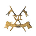 Cap badge, 7th Hariana Lancers, 1904-1922