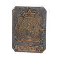 Shoulder belt plate, 2nd East Kent Local Militia, 1808-1815