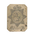Shoulder belt plate, 2nd East Kent Local Militia, 1808-1815